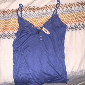 NWT Victoria’s Secret light blue pajama top